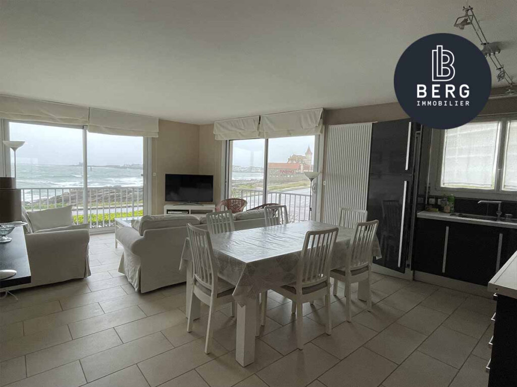 Quiberon  appartement à vendre vue mer